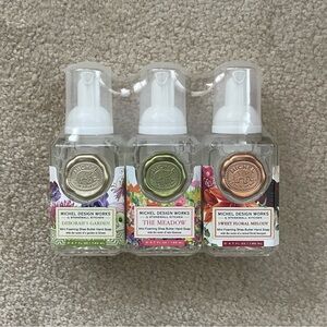 Michel Design Works Mini Soap Set: Deborah’s Garden, Meadow, Sweet Floral Melody